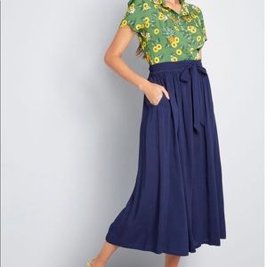 MODCLOTH Unbridled Enthusiasm Cropped Pants